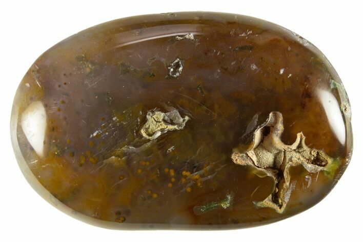 Polished Ocean Jasper Stone - Madagascar #330020